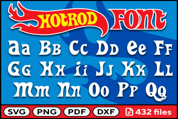 Download Hot Road Font Svg Png Pdf Dxf - Road Collection
