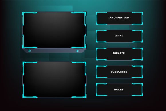 Download Broadcast Screen Interface Border Vector - Road Collection