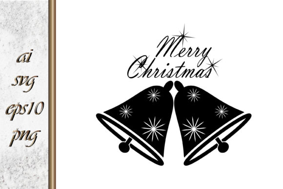 Download Christmas Stencil Doodle Xmas Bell Vecto - Premium Resources
