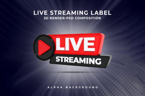 Download 3d Rendering Frame for Live Streaming - Live streaming Collection